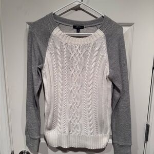 Skyr Cable Knit Raglan Sweater